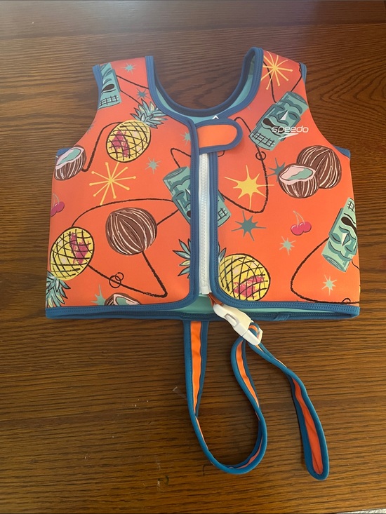 Speedo Other - Speedo Kids' Orange Pineapple Swim Vest